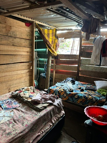A family bedroom in the neighborhood.