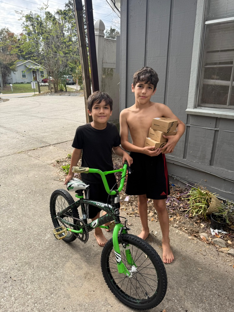 A new bicycle in Jacksonville.