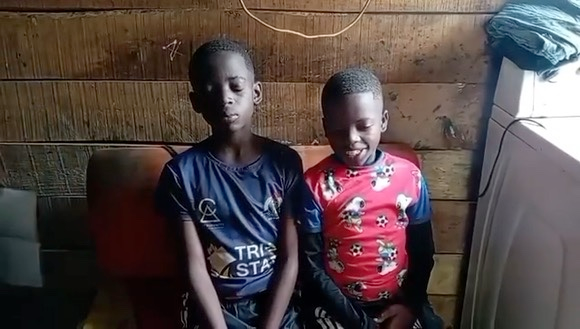 Two young friends.